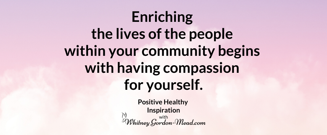 Compassion for yourself