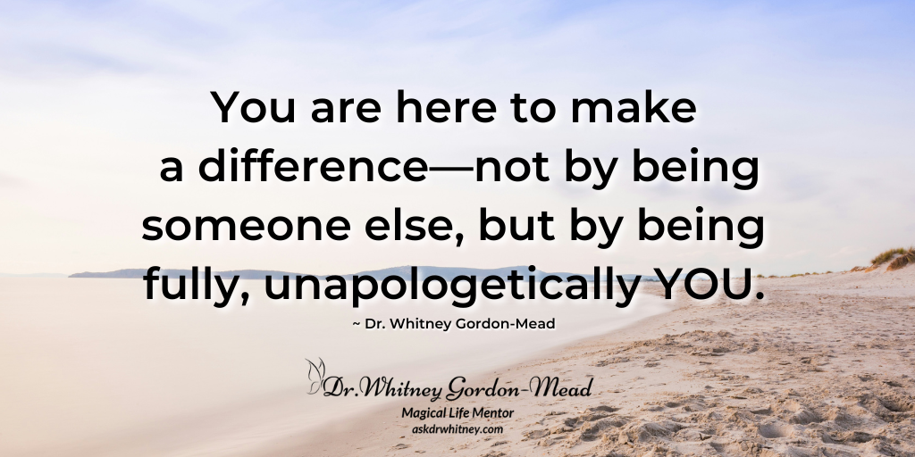 Quote by Dr. Whitney Gordon-Mead